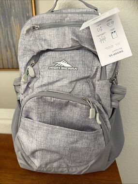 High Sierra Gray Heather Everyday Backpack